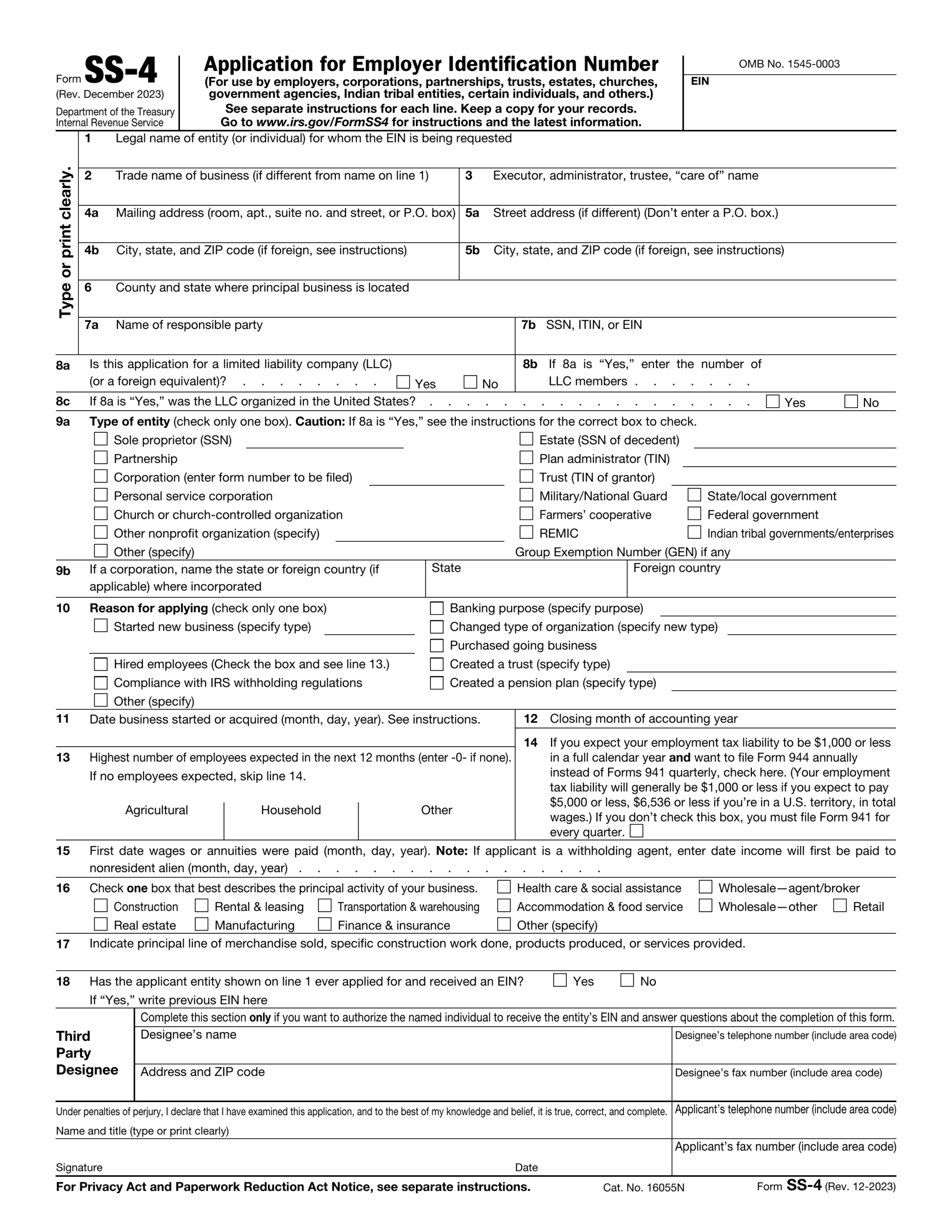 Form 8822 B 2024 2025 How To Fill And Edit PDF Guru