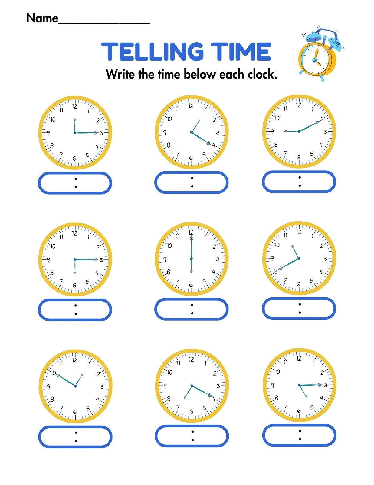 Free 3rd Grade Math Worksheet Templates To Customize Worksheets 