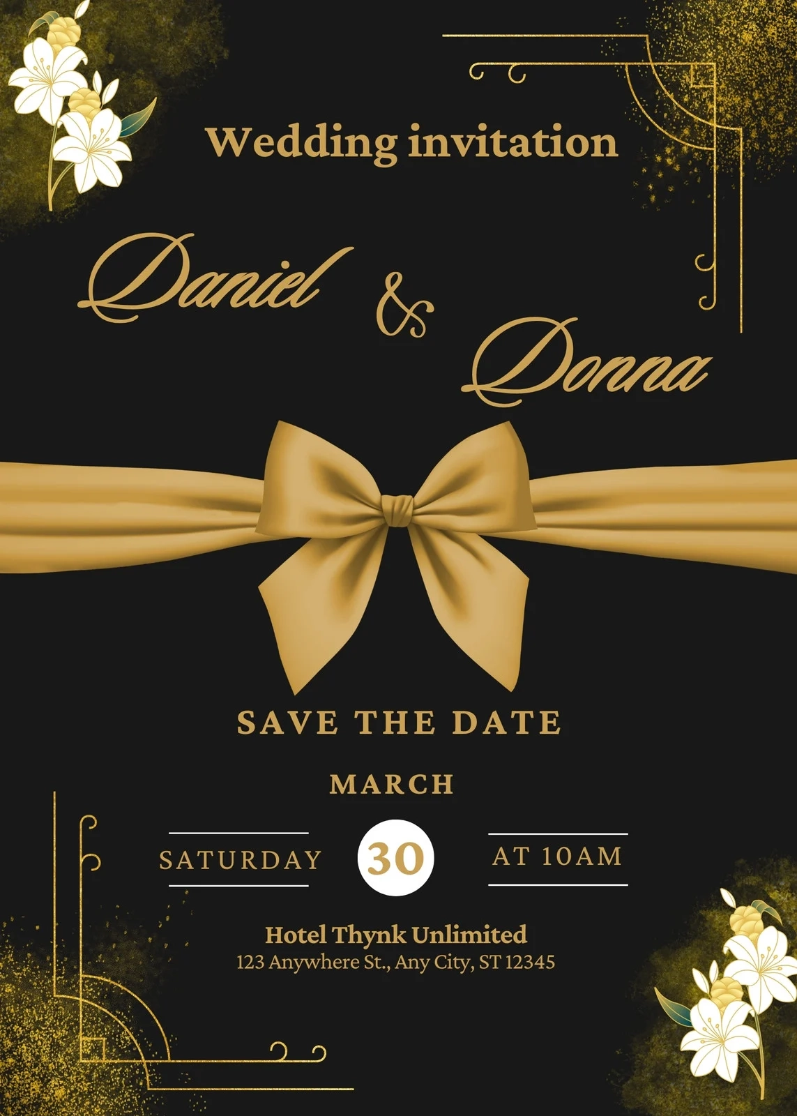 Free And Printable Custom Invitation Templates Canva