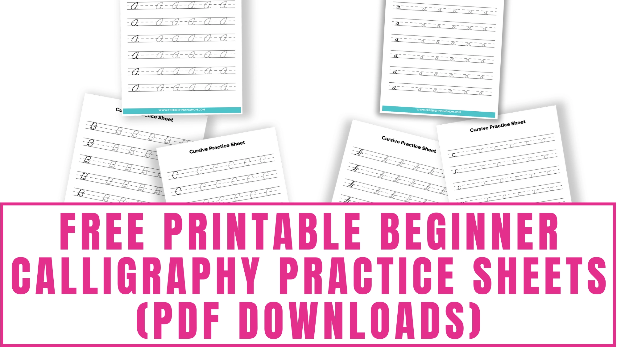 Calligraphy Practice Pages Free