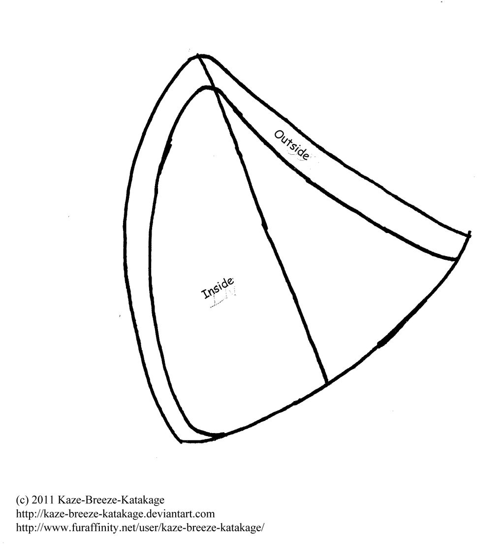 FREE Canine Ears Pattern By Kaze Breeze Katakage On DeviantArt
