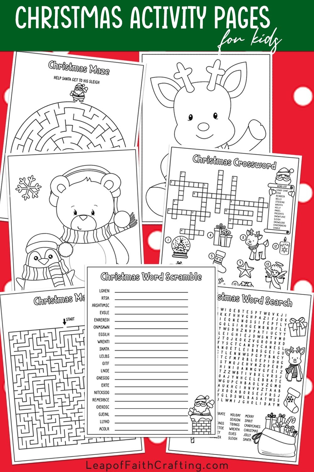 Christmas Printable Worksheets