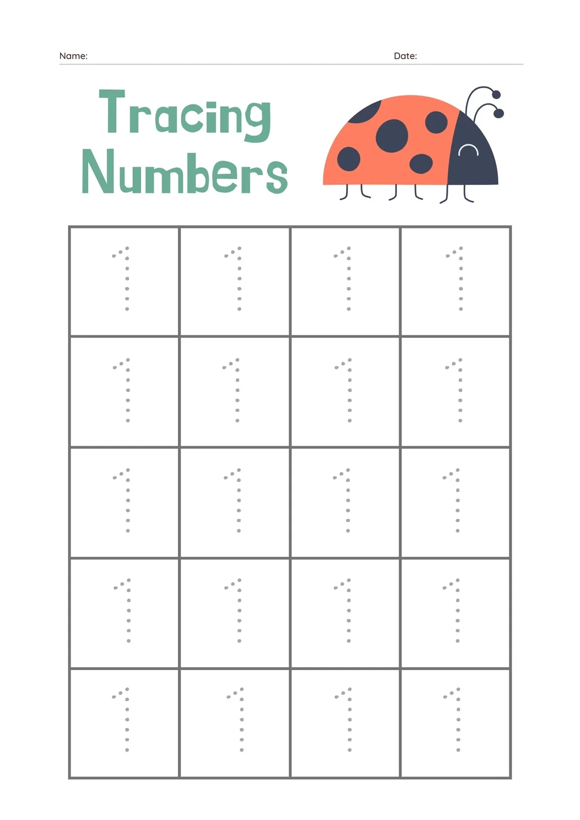Toddler Printable Worksheets