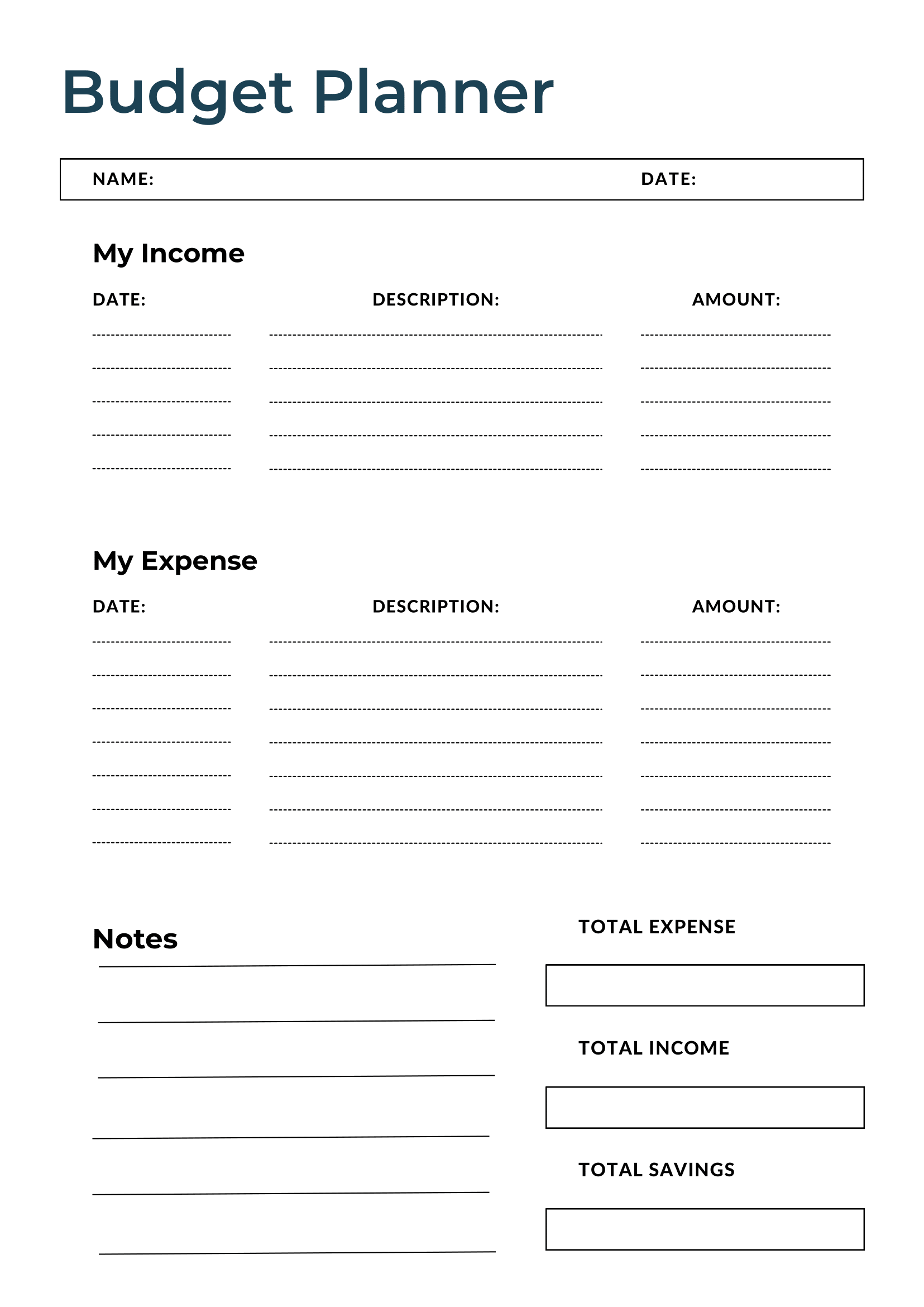 Free Budget Worksheets Printable For Couples