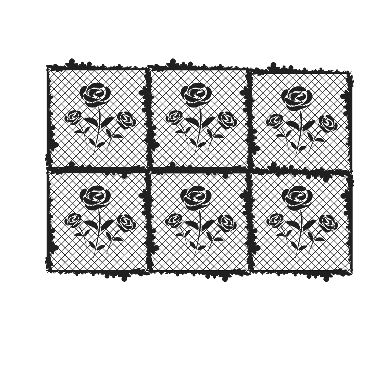 Free Floral Lace Pattern Clipart Template To Edit Online