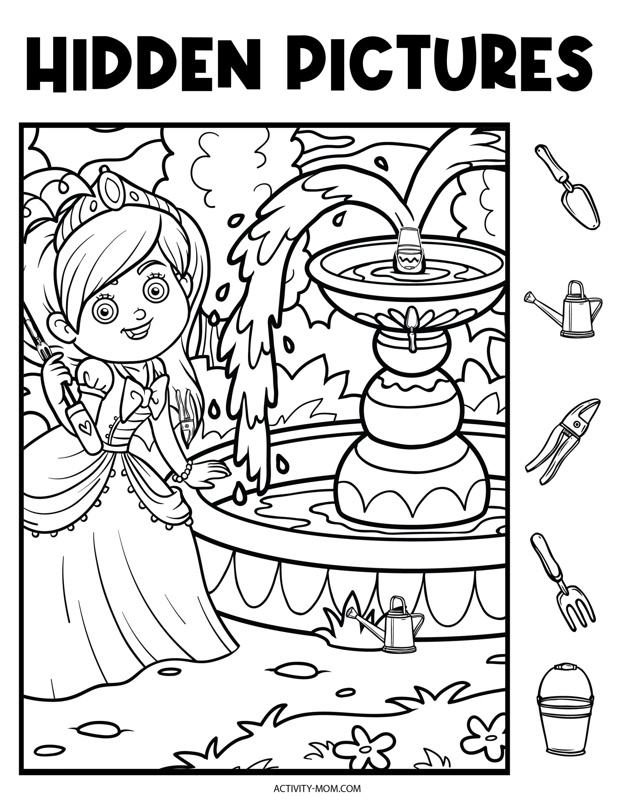 Free Printable Hidden Picture Puzzles