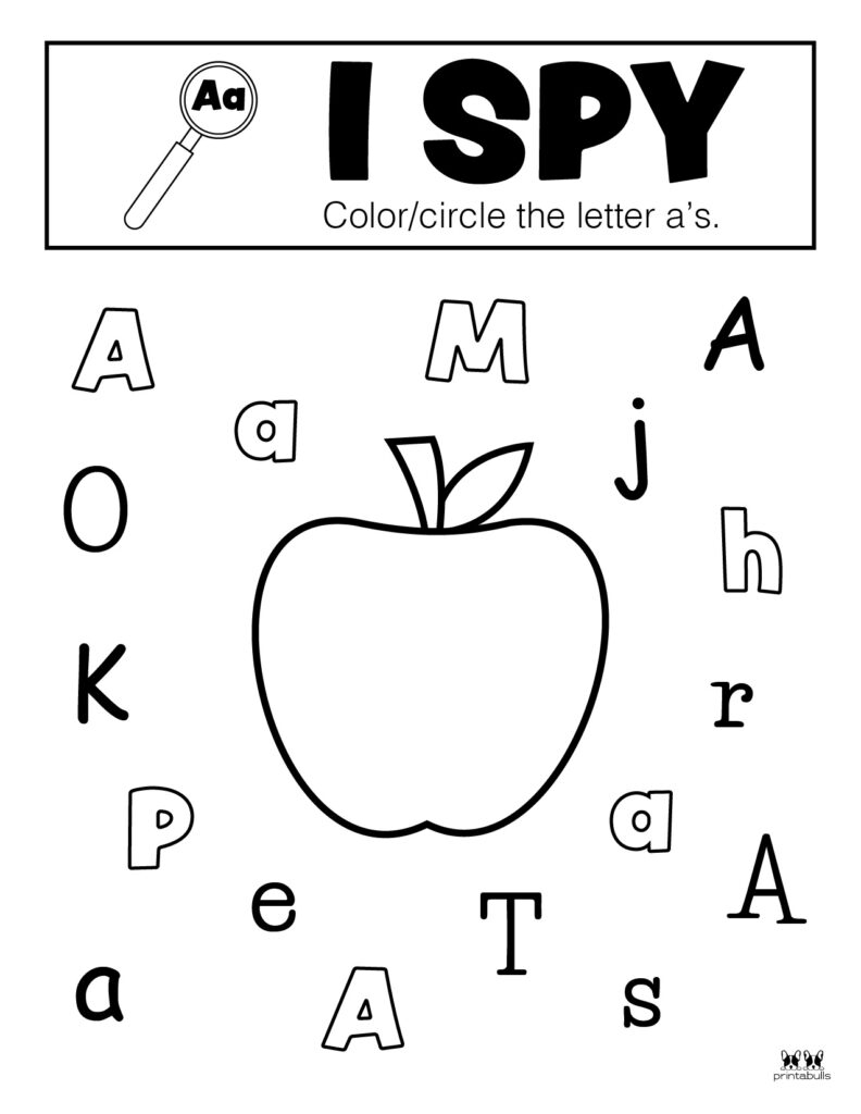 Free Printable Letter A Worksheets Preschool