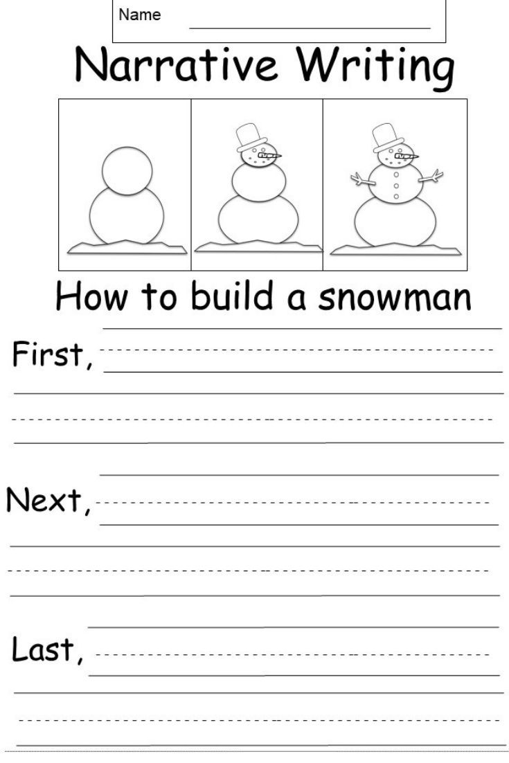 Printable Writing Worksheets For Grade 1