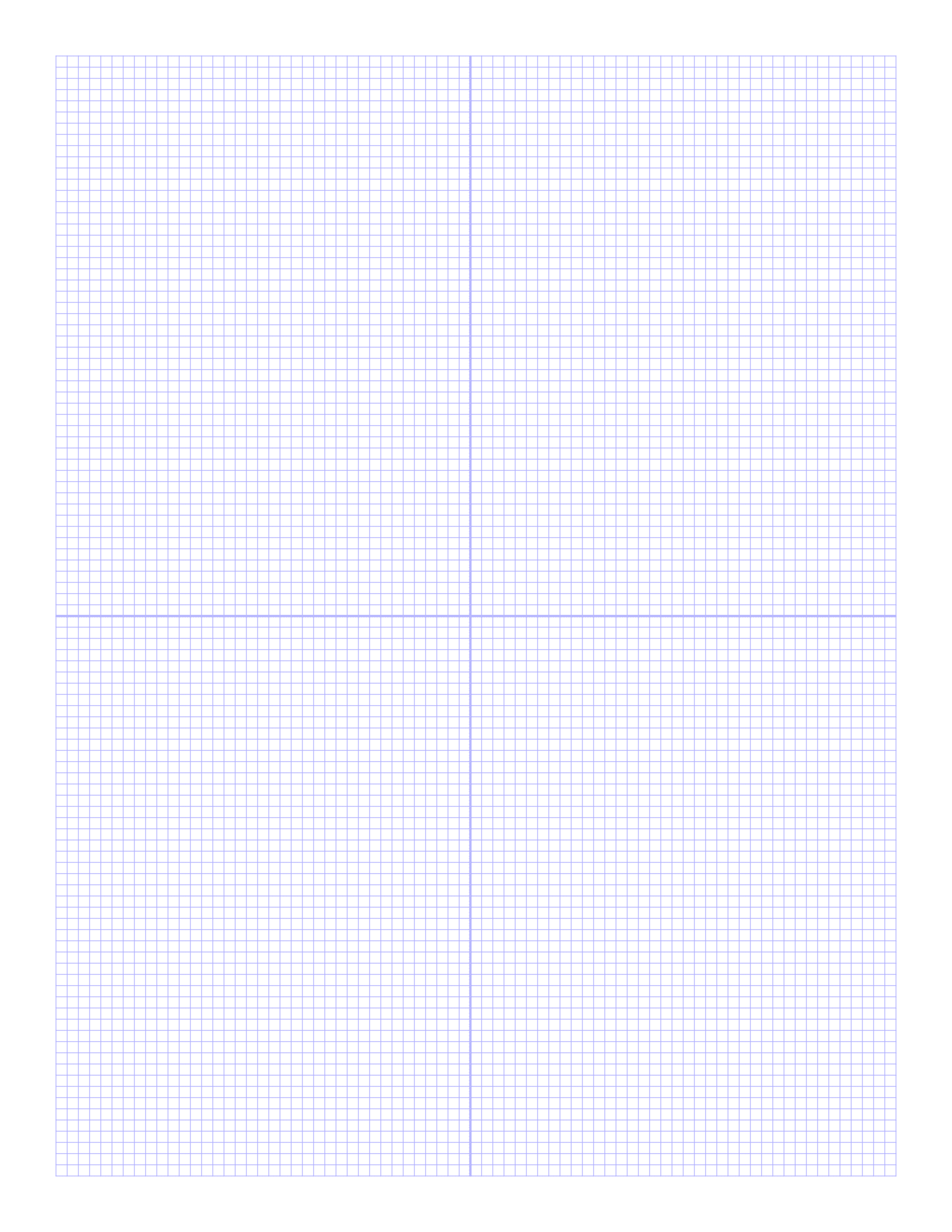Graph Paper 100 X 100 Printable
