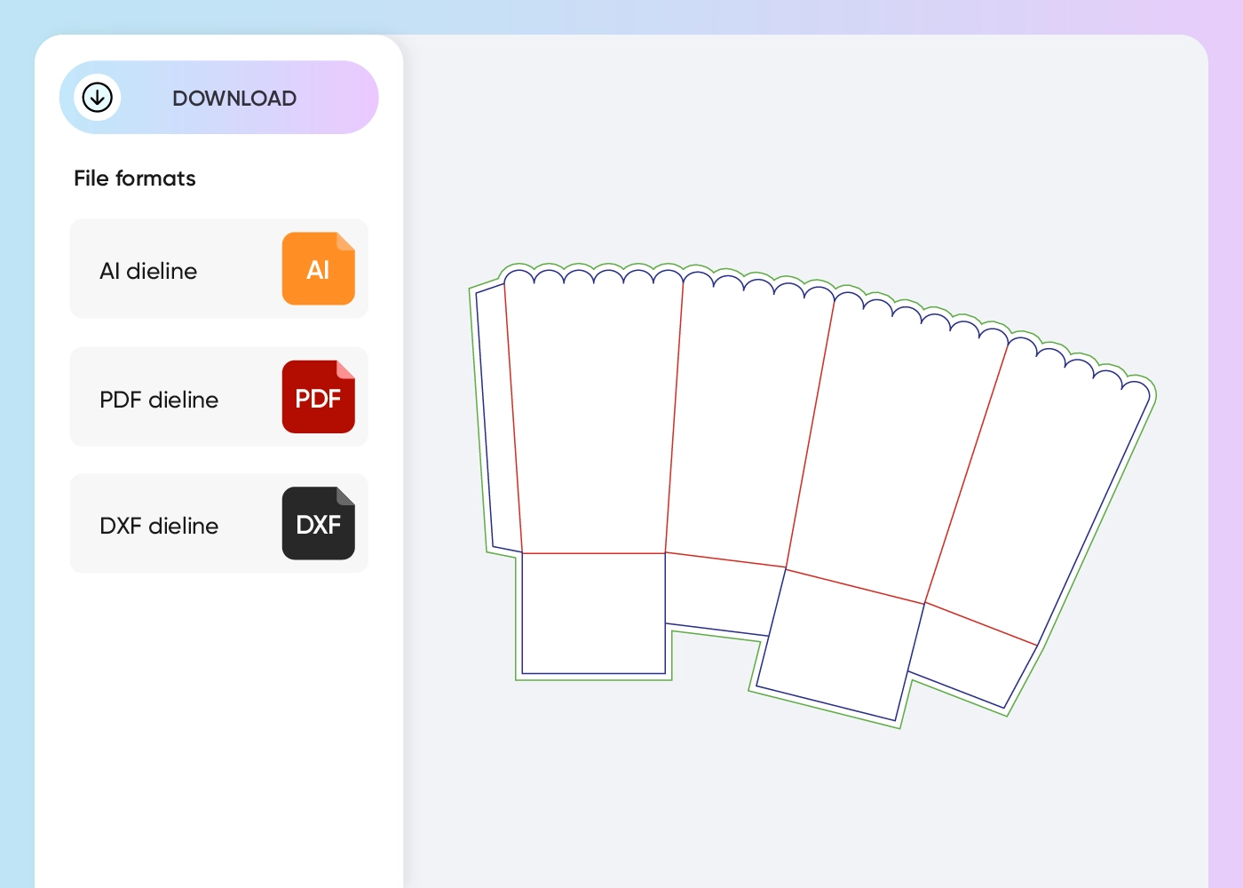 Popcorn Printable Template