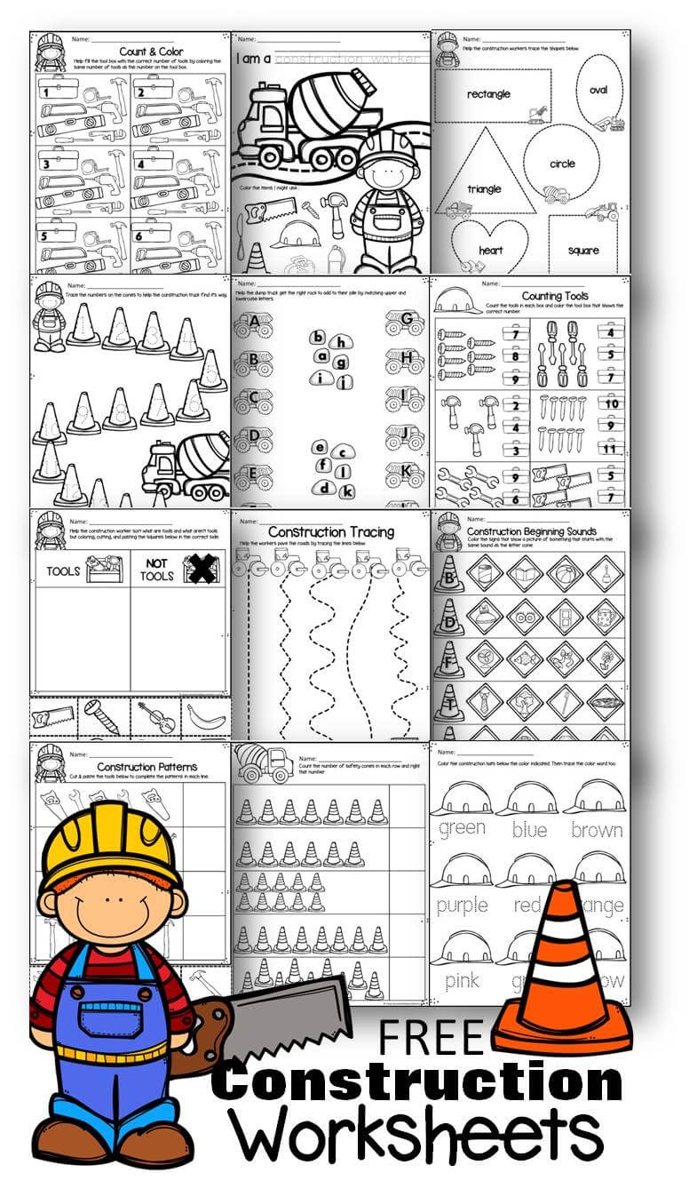Prek Printable Worksheets