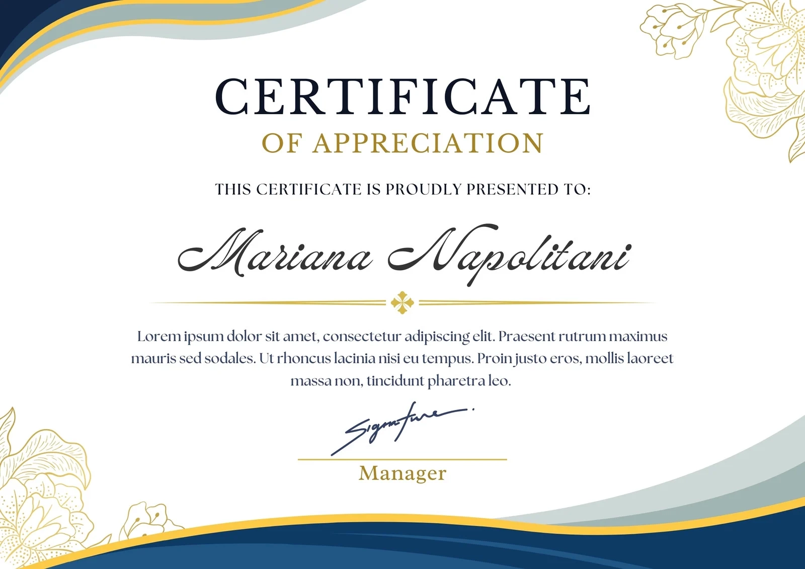 Free Printable And Customizable Award Certificate Templates Canva
