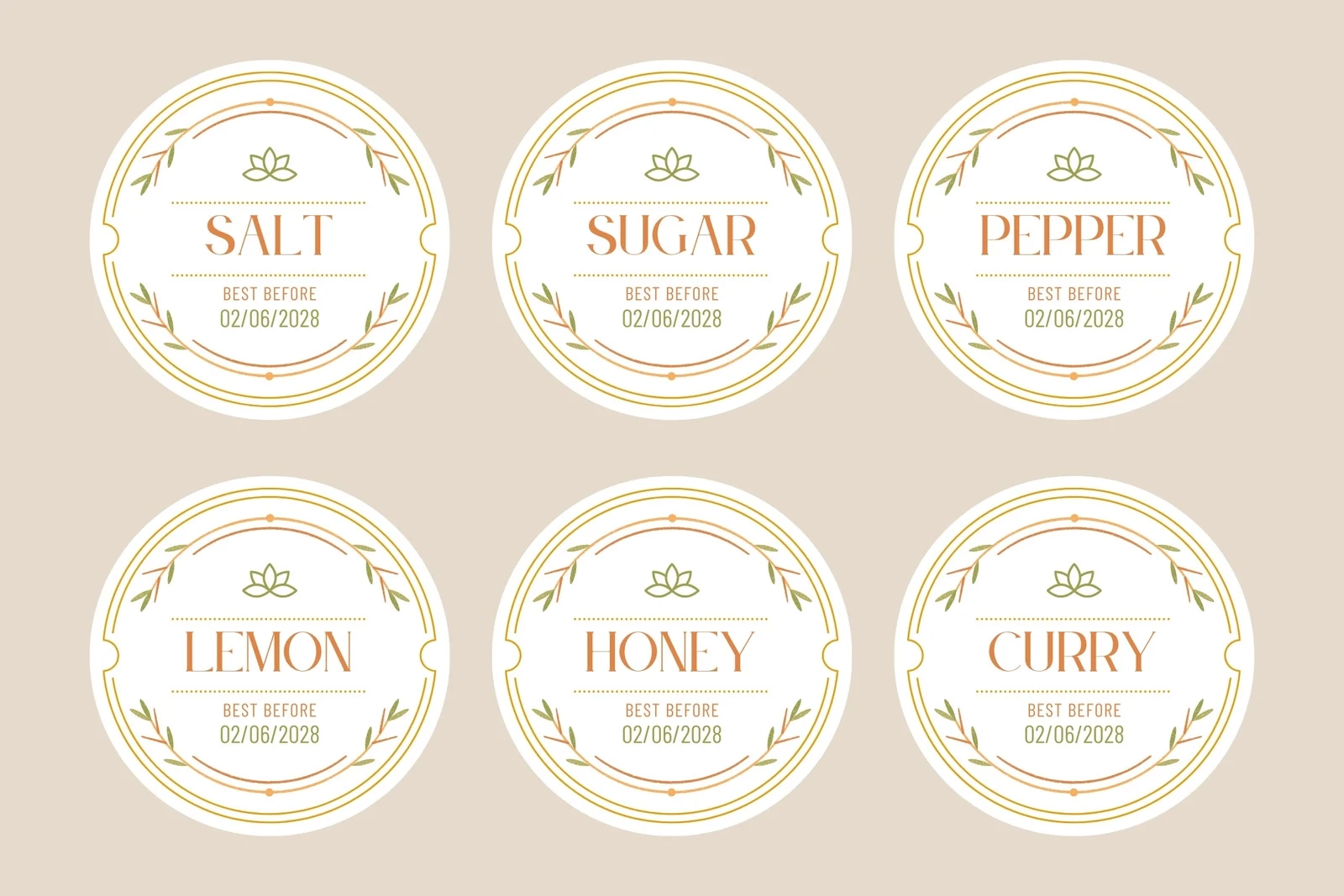 Printable Sticker Templates