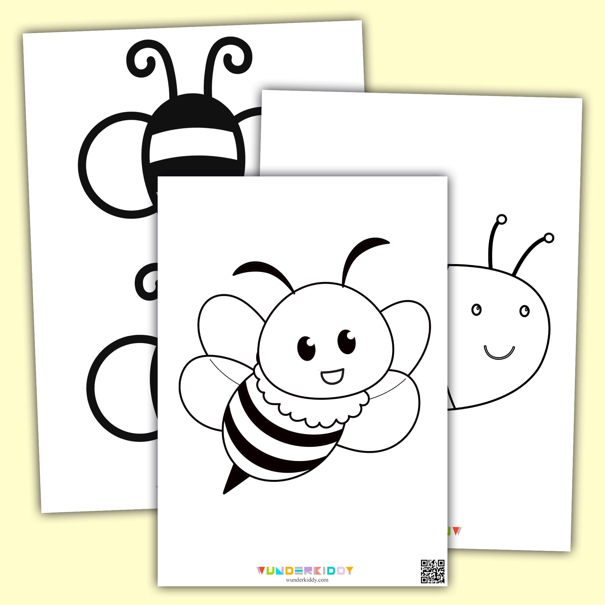 Printable Beehive Template
