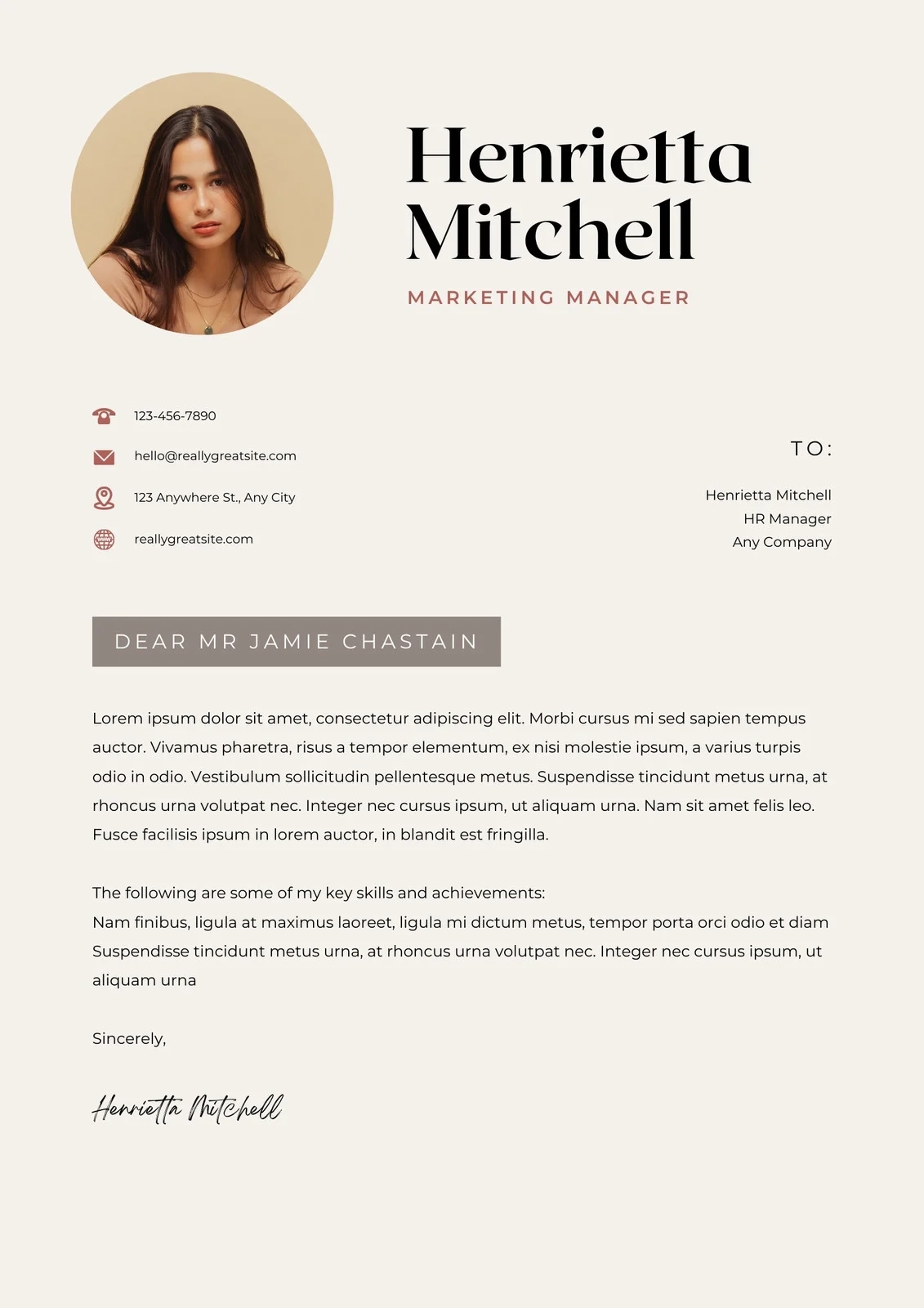 Free Printable Customizable Letter Templates Canva