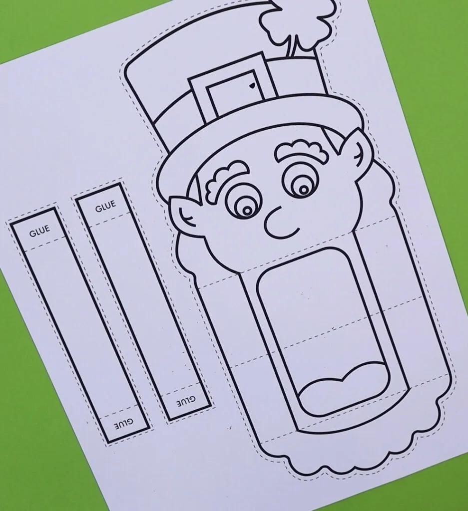 Free Printable Leprechaun Template