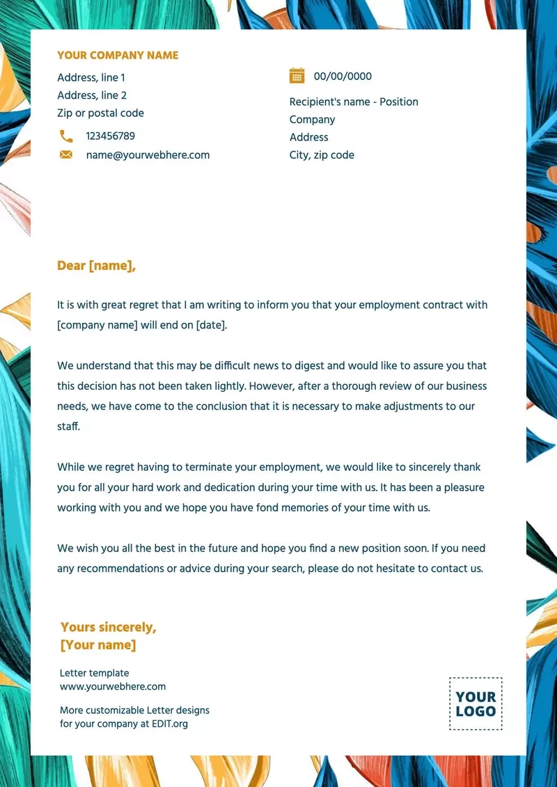 Free Printable Letter Templates