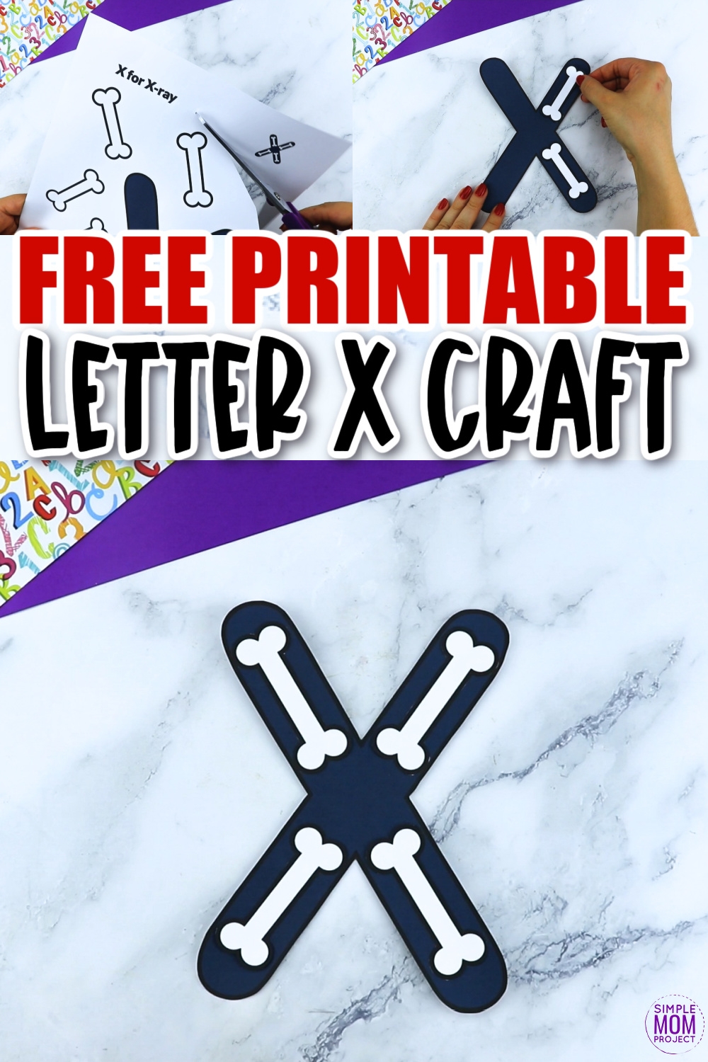 Free Printable Letter X X Ray Craft For Kids amp Teachers Simple 