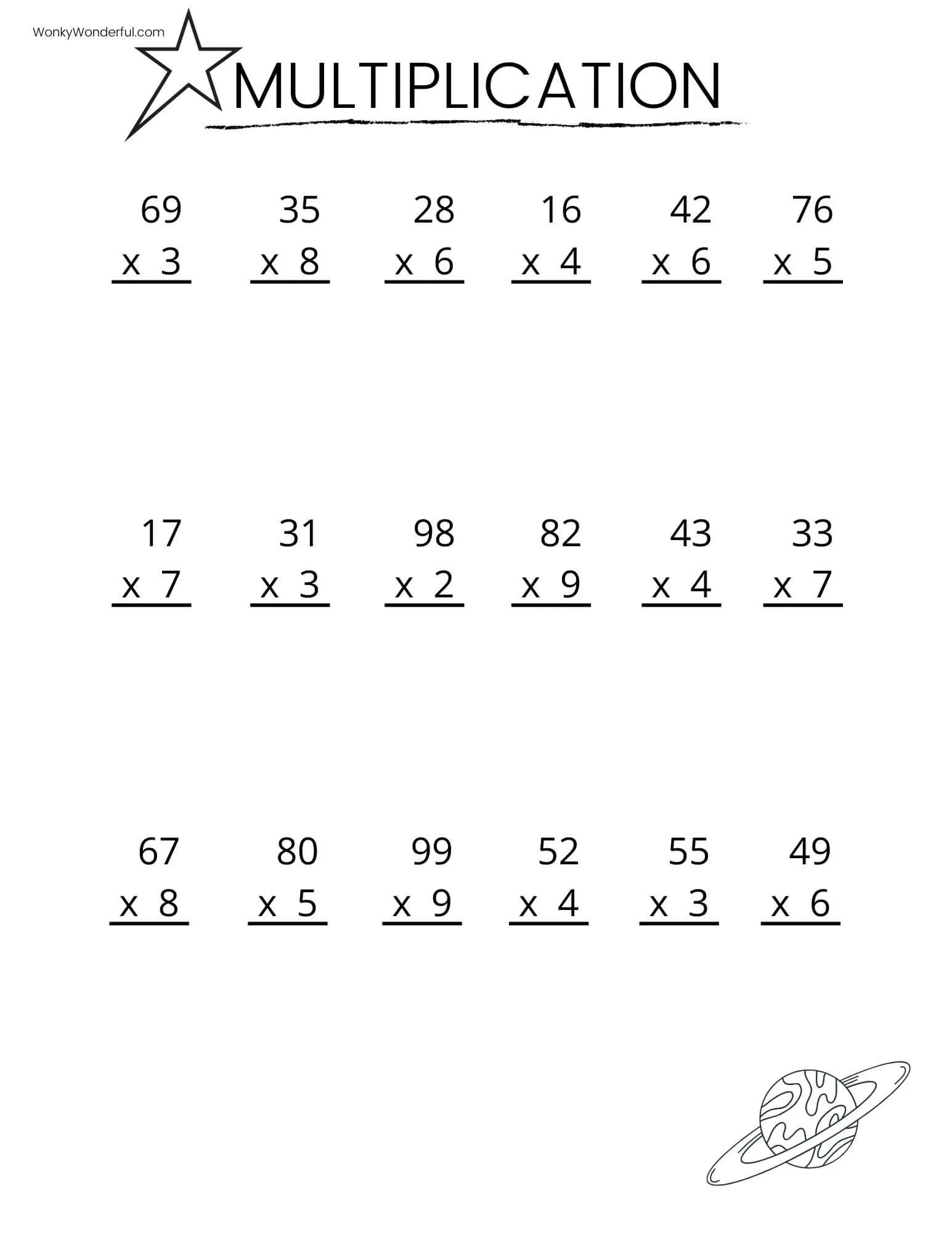 Printable Worksheets For Free