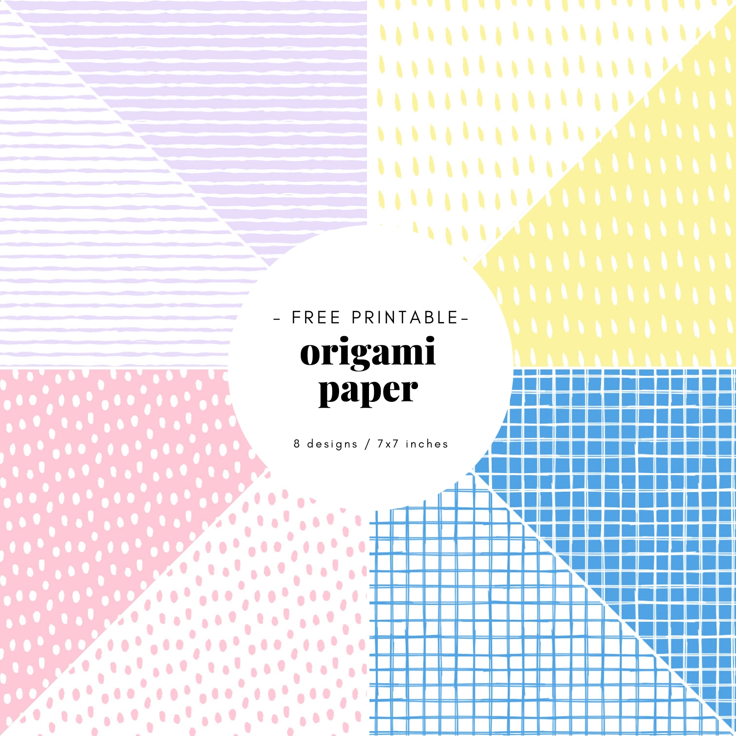 Origami Paper Patterns Printable