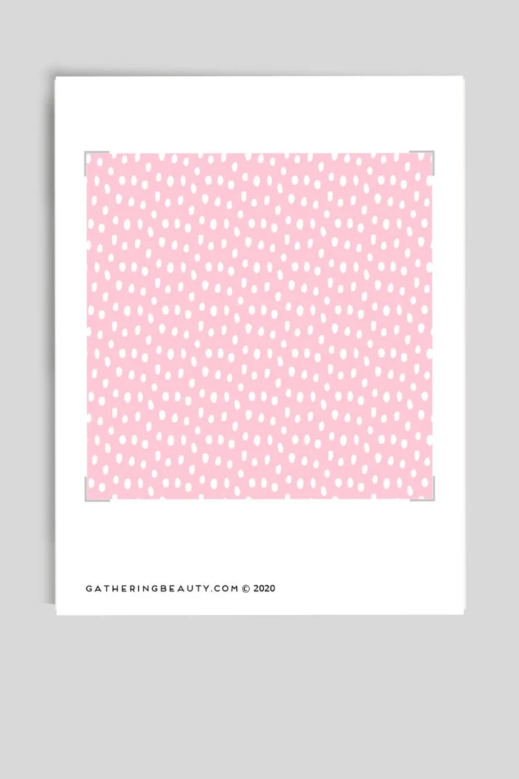 FREE PRINTABLE ORIGAMI PAPER Gathering Beauty