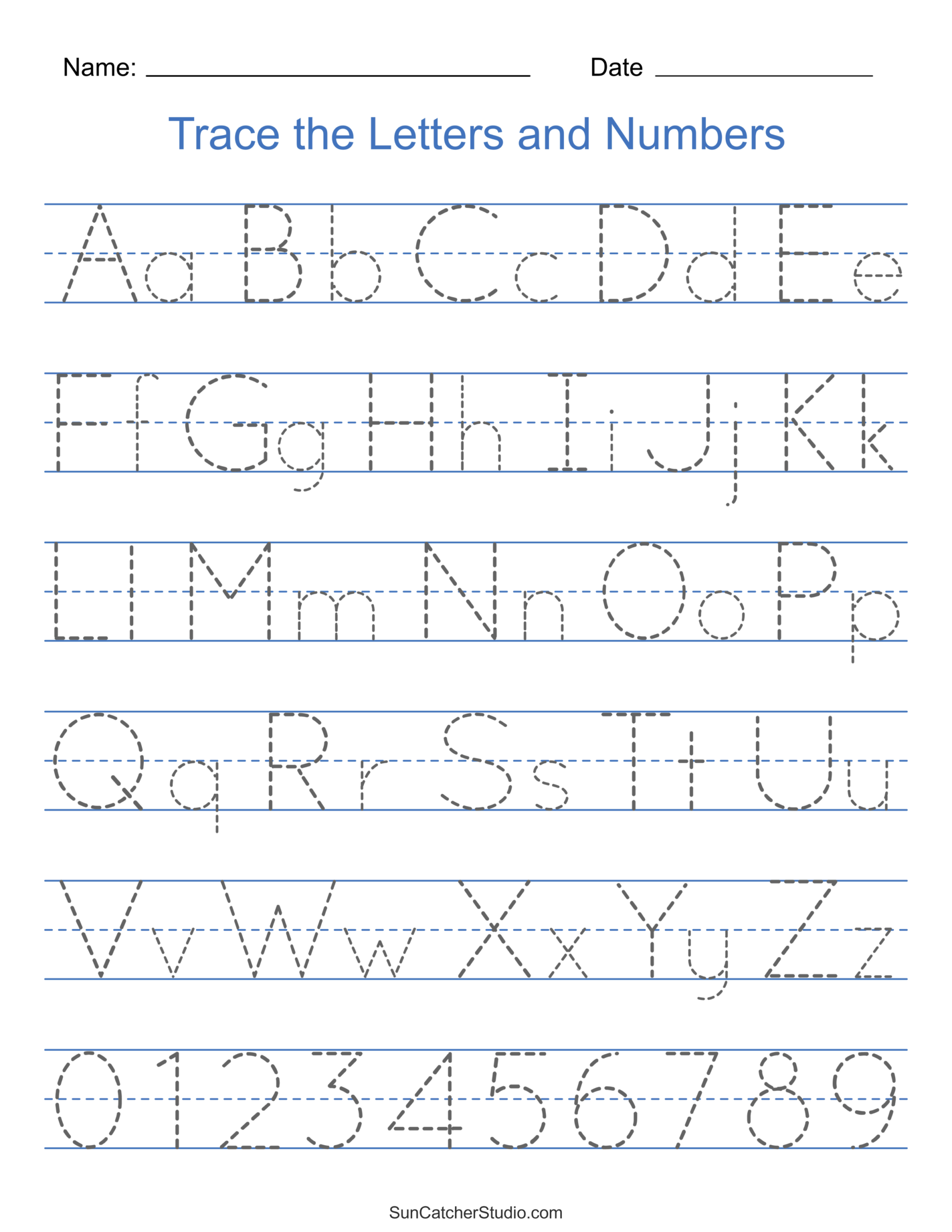 Free Printable Trace Letters Worksheet Download Free Printable 