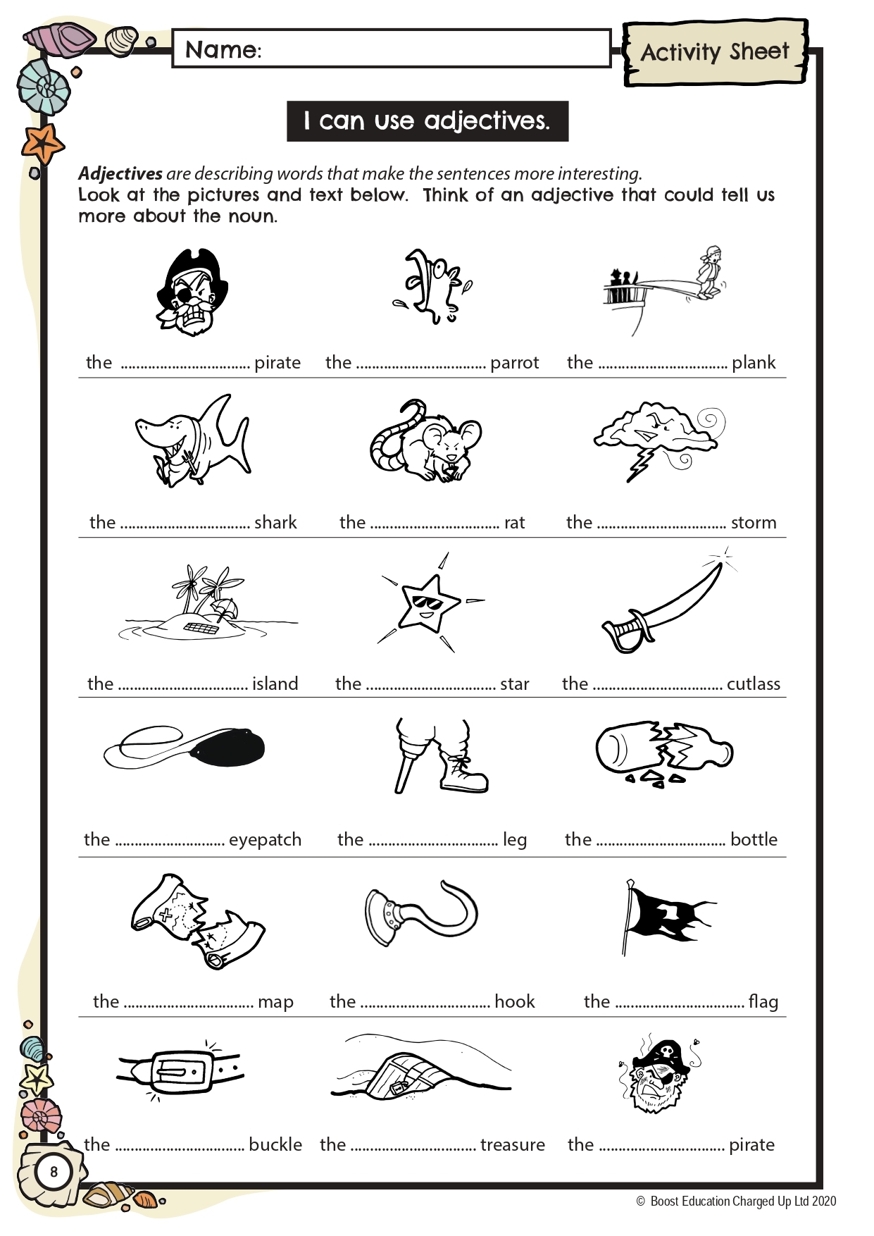 Printable Worksheets For 8 Year Olds