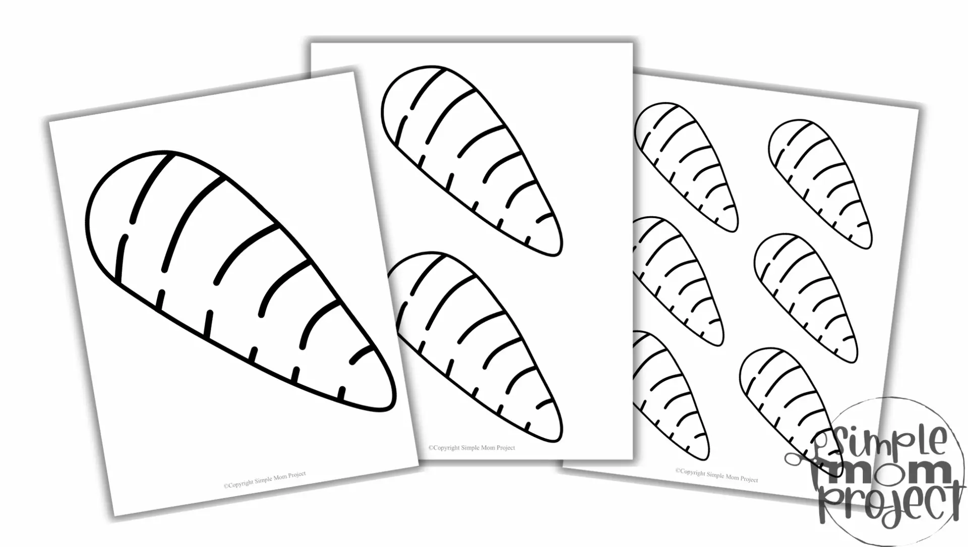 Free Snowman Nose Carrot Printable For Kids Winter Crafts 