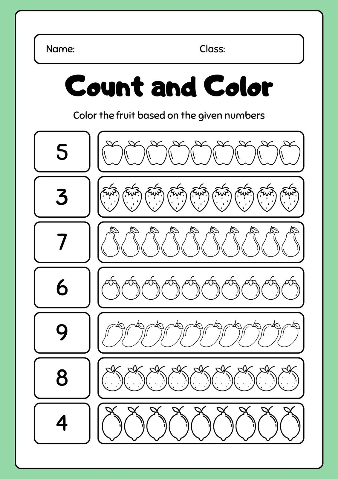 Free Worksheet For Preschoolers Free Printables Download Free 
