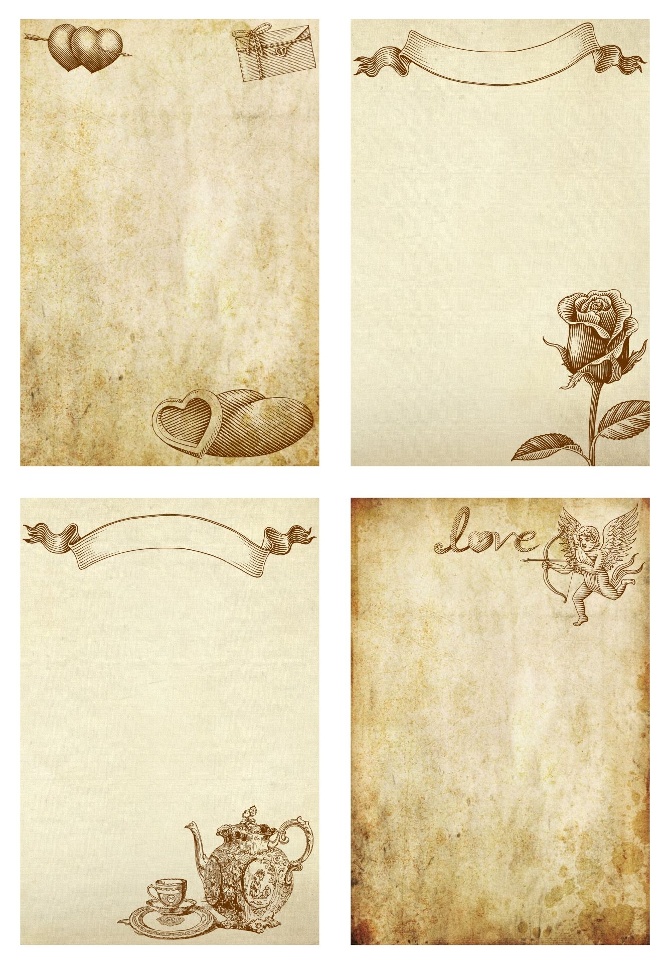 Scrapbook Design Printable Vintage