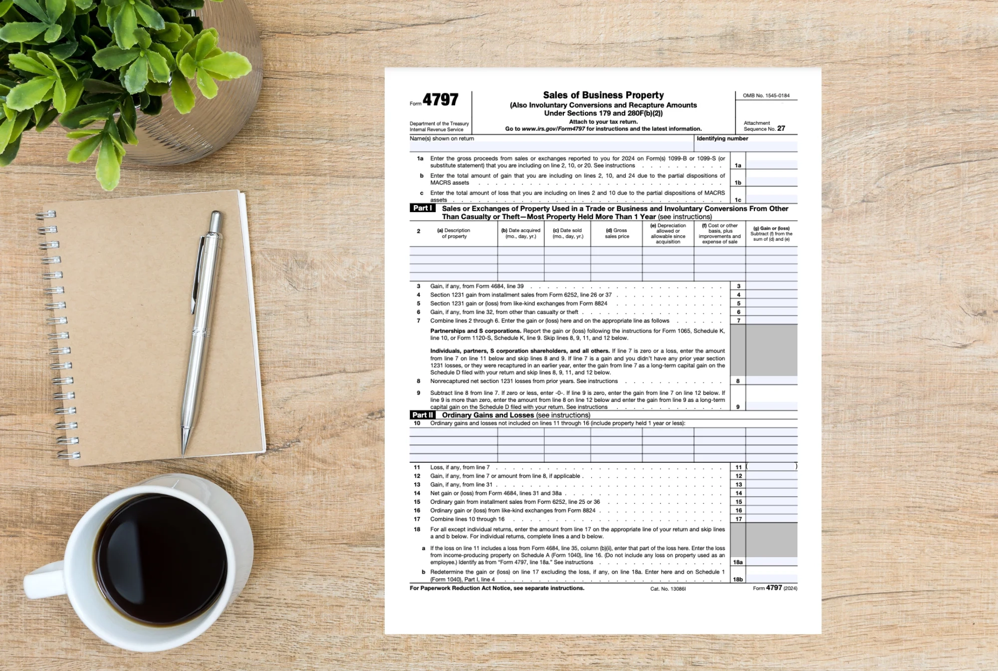 Irs Form 4797 Sale Of Rental Property