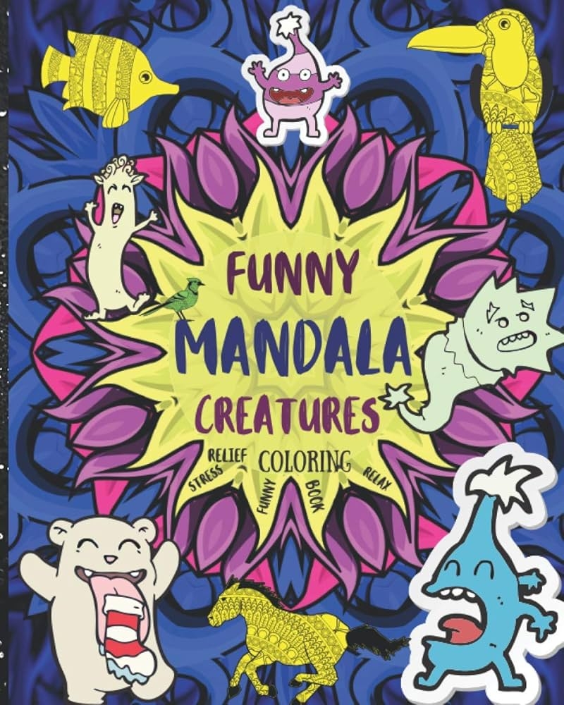 Funny Mandalas Print Art