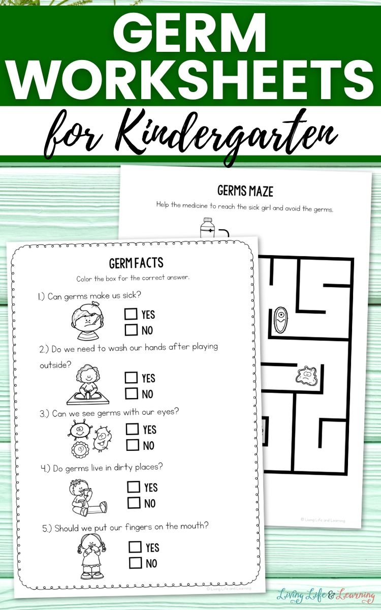 Germ Worksheets For Kindergarten