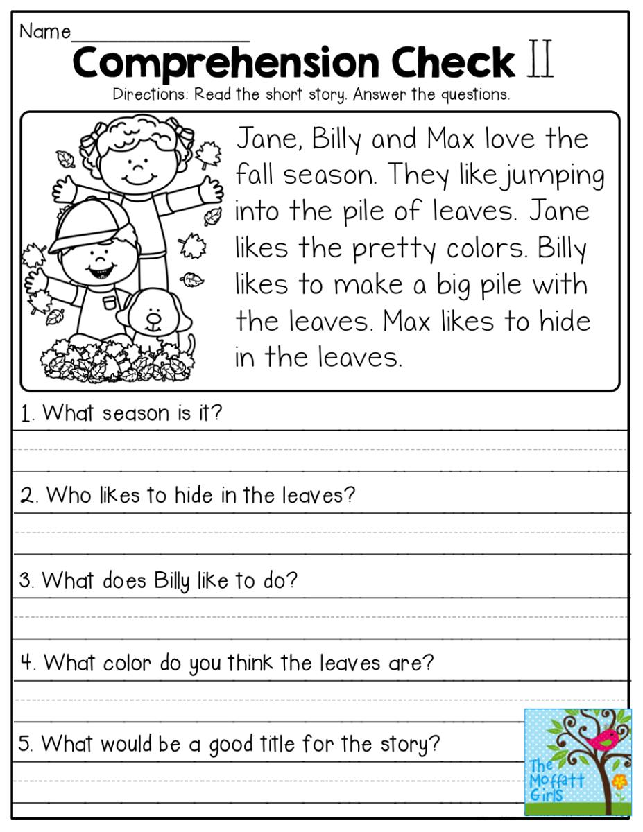 Printable English Worksheets For Grade 3