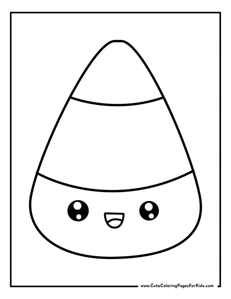 Free Printable Candy Corn Template