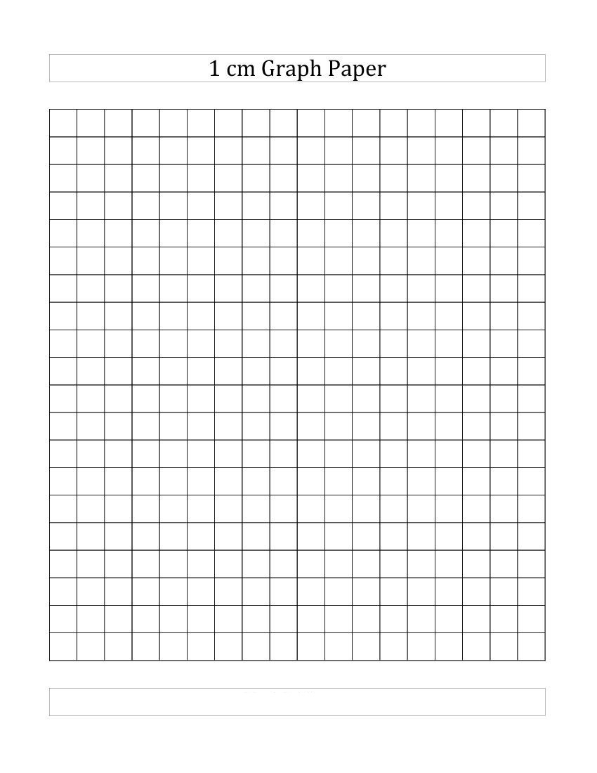 Printable Full Sheet Graph Paper