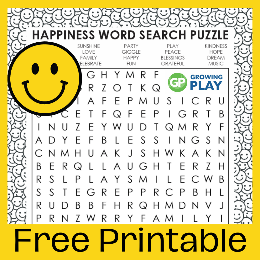 Fun Word Search Puzzles Printable