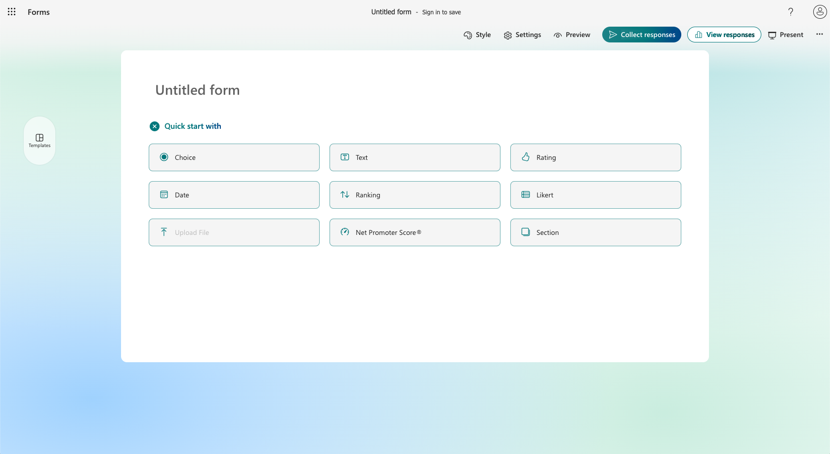 Microsoft Form Builder For Word