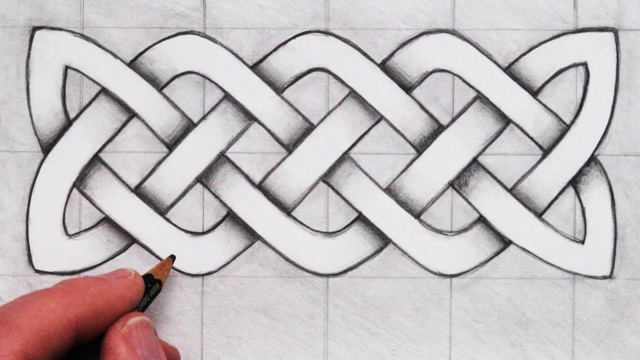 How To Draw A Celtic Knot Step By Step