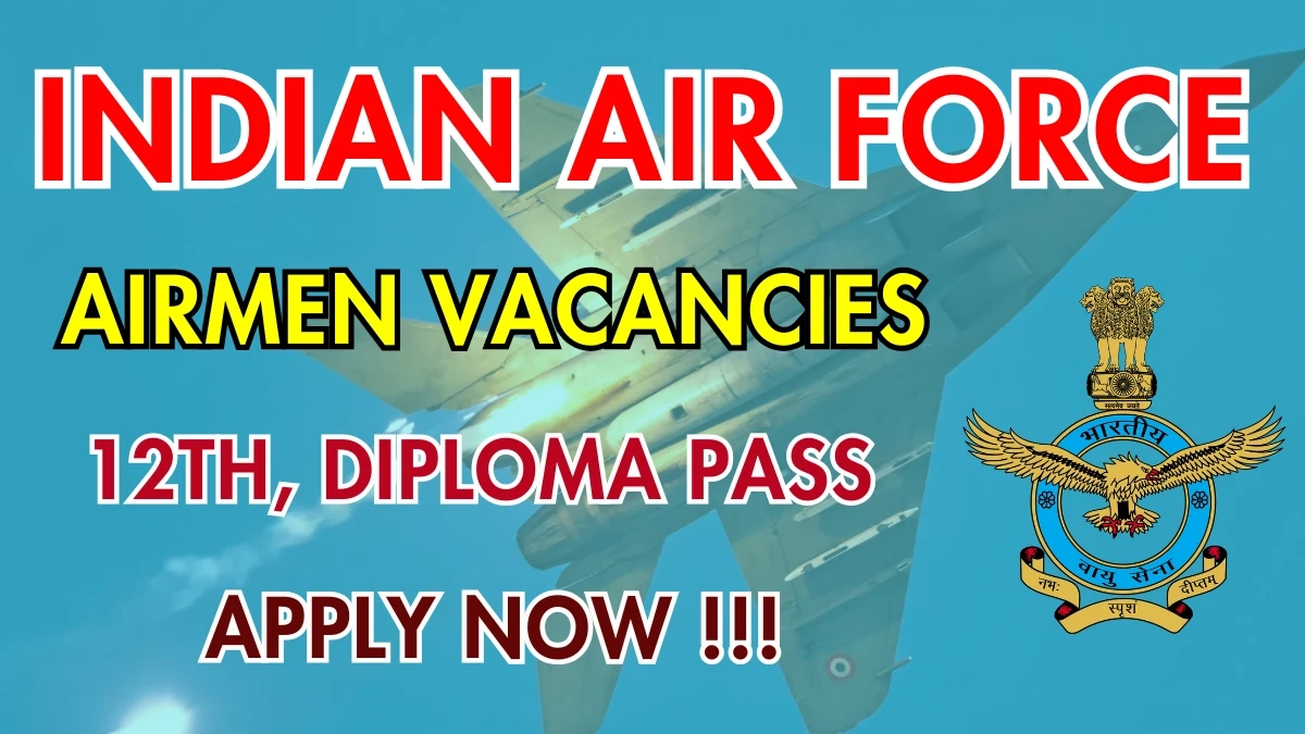 Indian Air Force Airmen Group Y Recruitment 2025 Apply Online