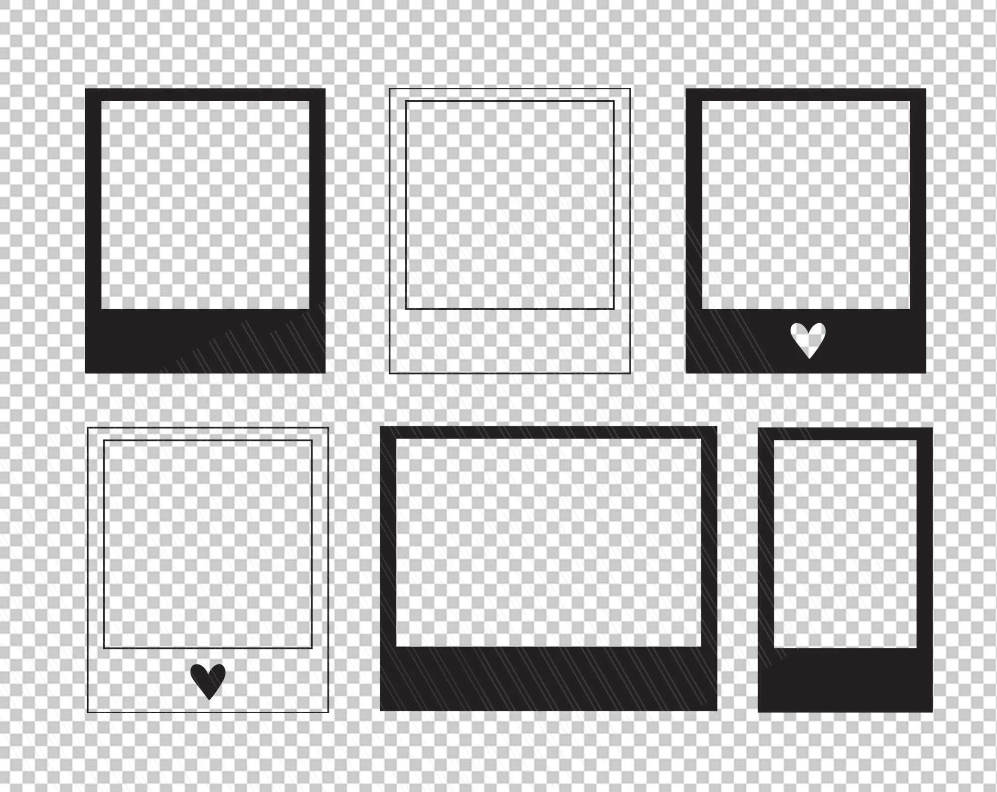 Polaroid Template Printable