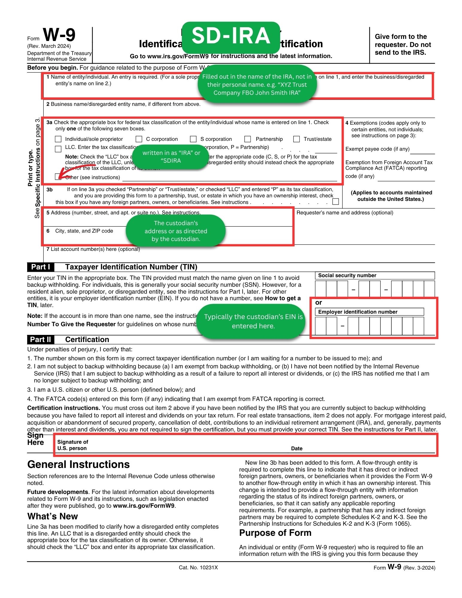 Investor Onboarding Filling Out The W 9 Form A Quick Guide For 