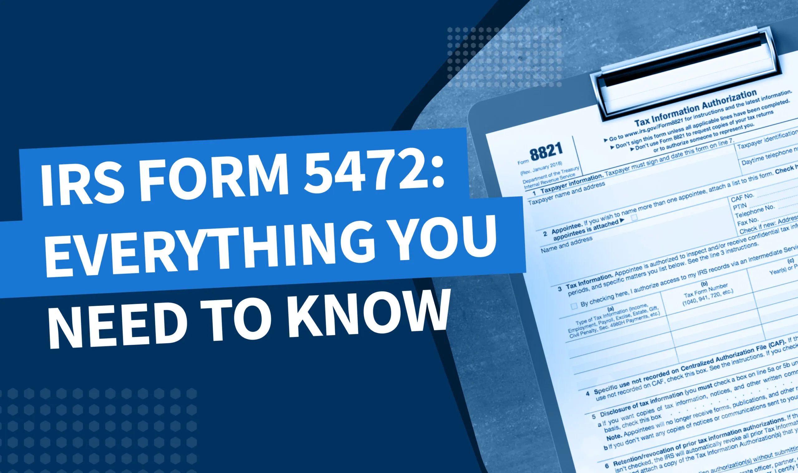 IRS Form 5472 Everything You Need To Know Blog