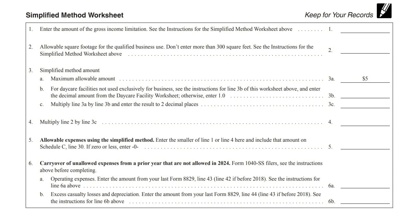 IRS Schedule C Instructions Business Profit Or Loss