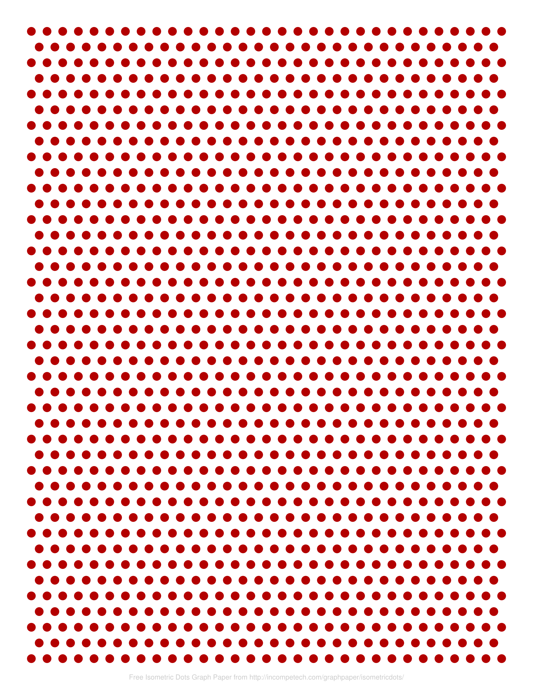 Isometric Dots Graph Paper Generators