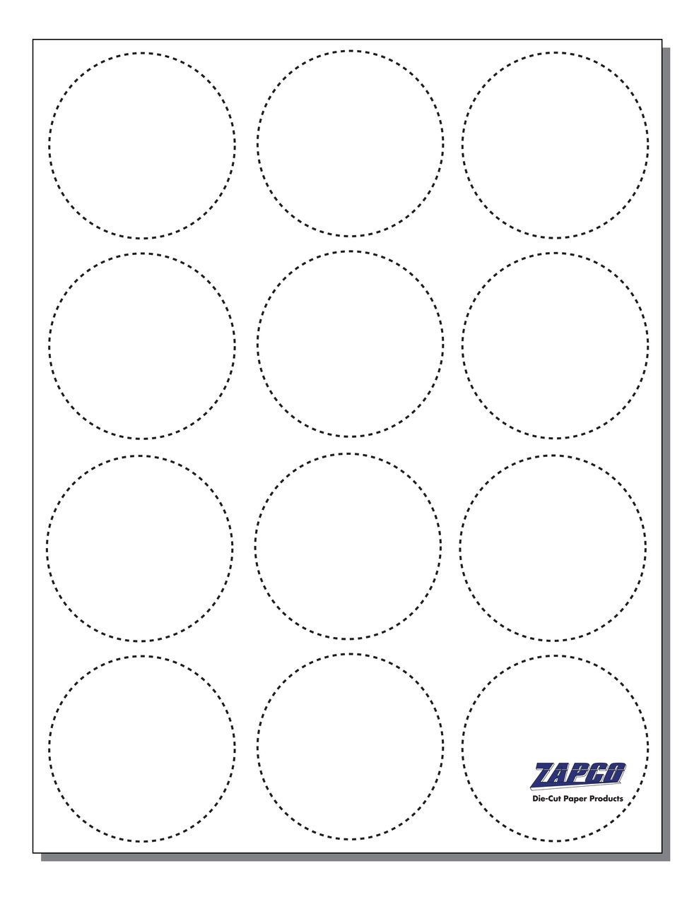 Printable Button Template