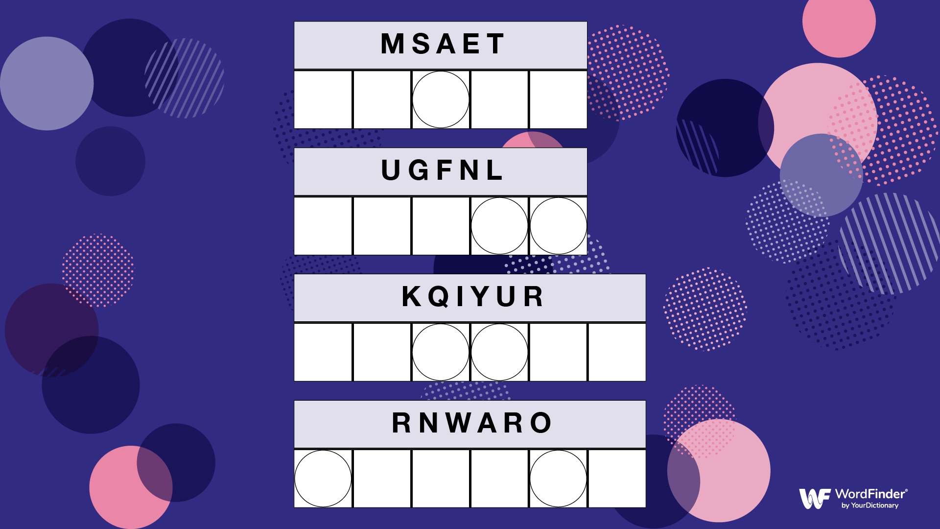 Jumble Solver Unjumble Words amp Letters WordFinder 