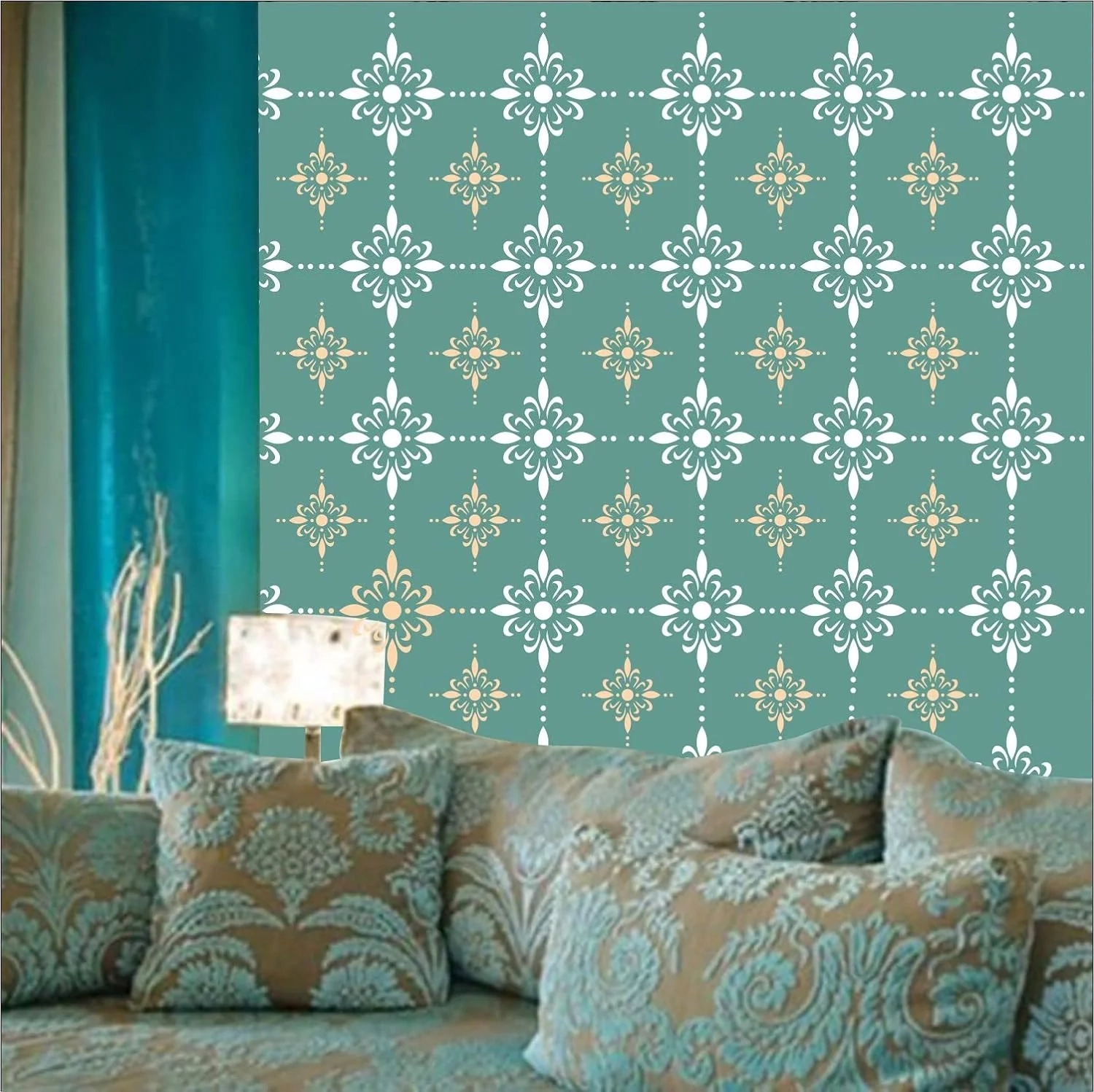 Stencil Designs For Wall