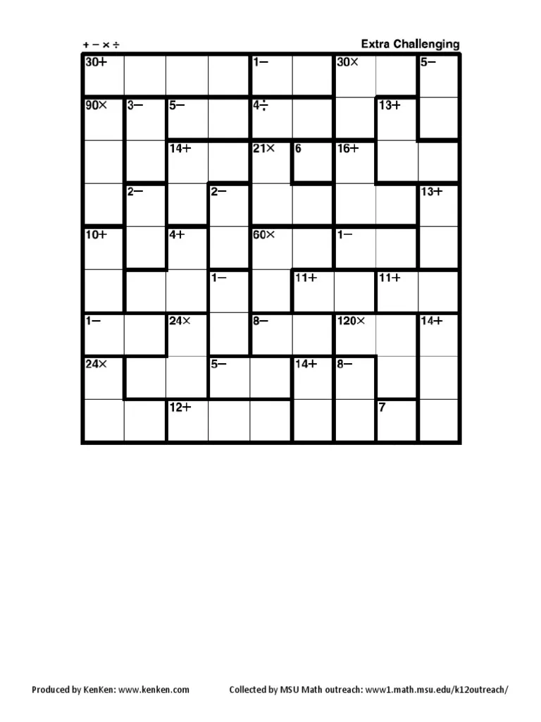 Kenken 9x9 All PDF