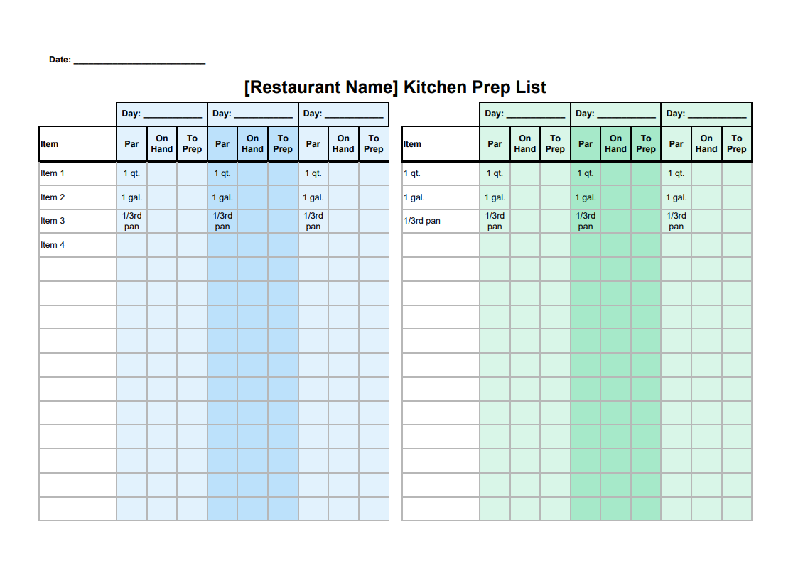 Printable Kitchen Layout Planner Grid
